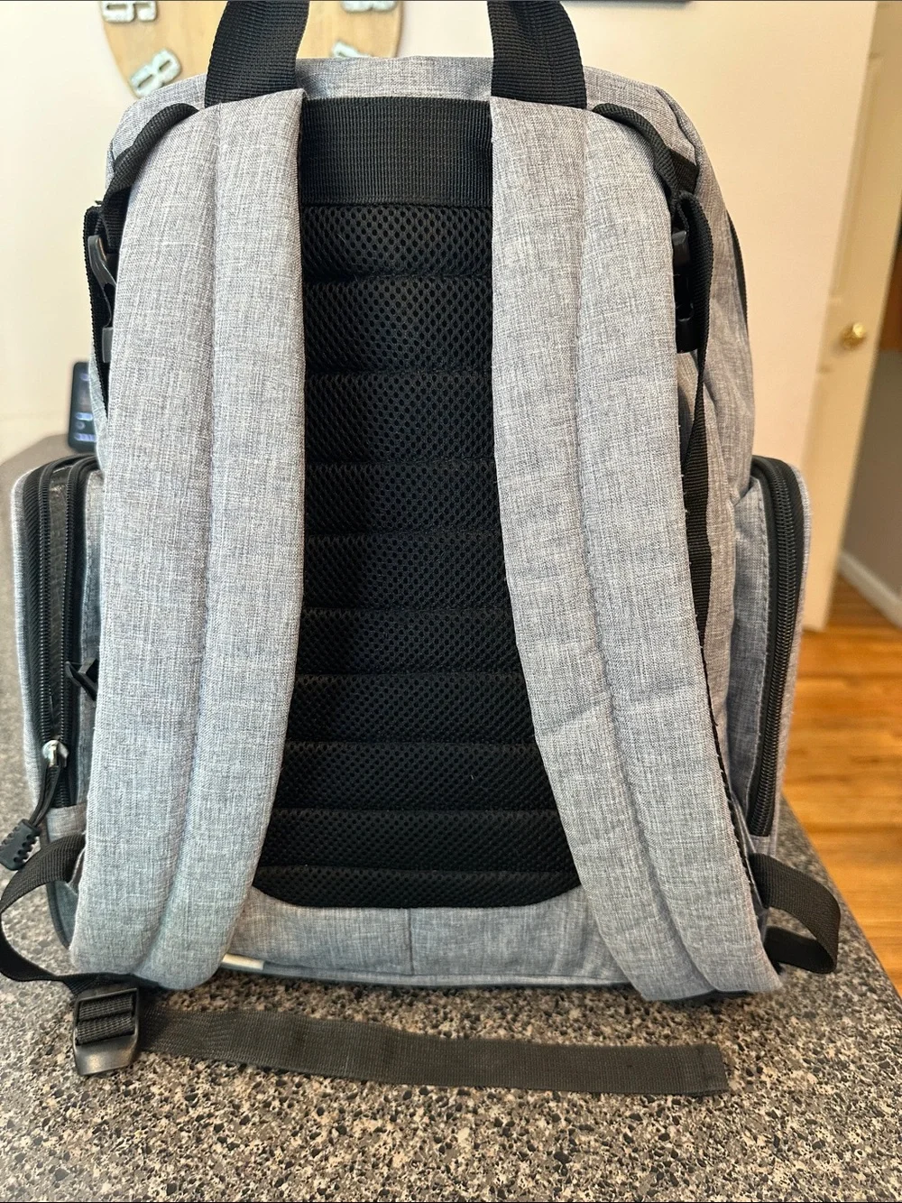 Jeep Diaper Bag Grey Backpack